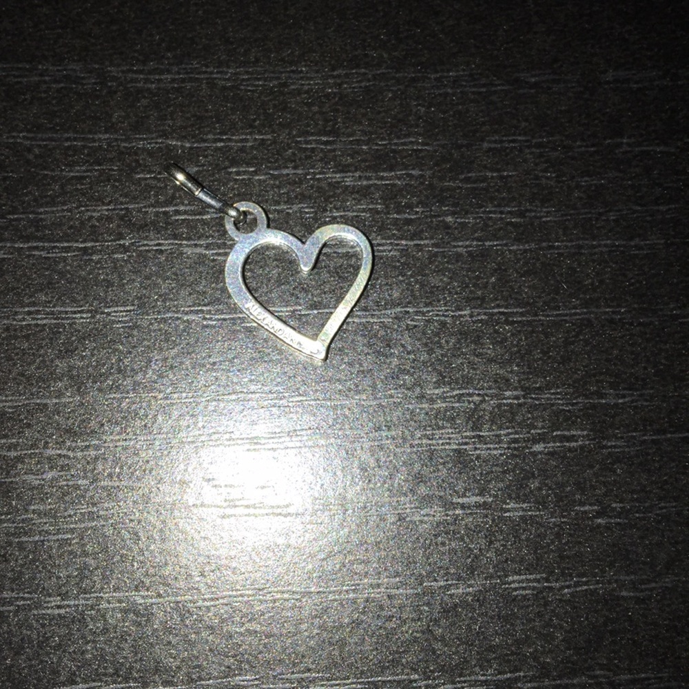 NIB Alex & Ani silver hear charm